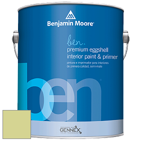 Benjamin Moore Ben W626 Premium Interior Latex Eggshell краска цвет NCS S 1030-G60Y 