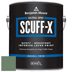 Benjamin Moore 485 Ultra Spec SCUFF-X Interior Eggshell Finish краска цвет 629 Weeping Willow