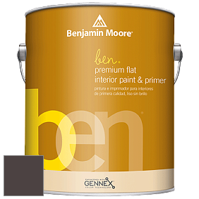 Benjamin Moore Ben W625 Premium Interior Latex Flat краска цвет AF-180 