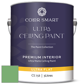 COLOR SMART CS 758 ULTRA CEILING PAINT ультраматовая краска цвет 573 Four Leaf Clover