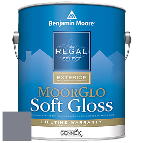 Benjamin Moore W096 Regal Select Exterior Paint-Moor GloSoft Gloss Finish краска цвет 2118-40 Sea Life