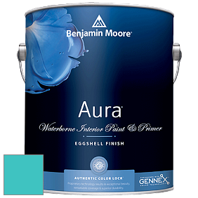Benjamin Moore Aura 524 Waterborne Interior Eggshell Finish краска цвет NCS S 1050-B40G 