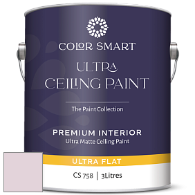 COLOR SMART CS 758 ULTRA CEILING PAINT ультраматовая краска цвет NCS S 1010-R30B 