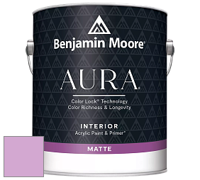 Benjamin Moore Aura 522 Interior Paint - Matte краска цвет 2075-50 Pink Taffy