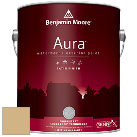 Benjamin Moore Aura 631 Waterborne Exterior Satin Finish краска цвет 249 Sombrero