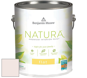 Benjamin Moore 512 Natura Interior Flat Finish матовая краска цвет NCS S 0505-Y90R 