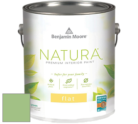 Benjamin Moore 512 Natura Interior Flat Finish матовая краска цвет 551 Exotic Bloom