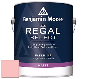 Benjamin Moore 548 IRegal Select Interior Paint - Matte краска цвет 1303 Smashing Pink