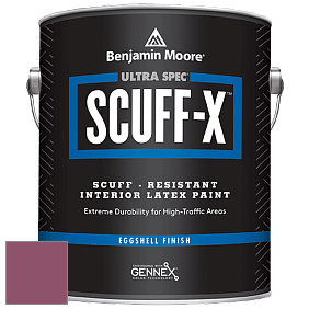 Benjamin Moore 485 Ultra Spec SCUFF-X Interior Eggshell Finish краска цвет 2083-30 Old Claret
