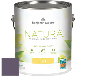 Benjamin Moore 512 Natura Interior Flat Finish матовая краска цвет NCS S 6020-R50B 