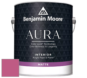 Benjamin Moore Aura 522 Interior Paint - Matte краска цвет 1348 Razzle Dazzle