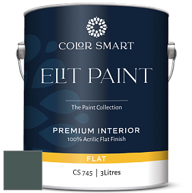 COLOR SMART CS 745 ELIT PAINT глубокоматовая моющаяся краска цвет 714 Hidden Falls