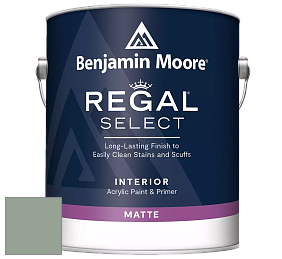 Benjamin Moore 548 IRegal Select Interior Paint - Matte краска цвет 698 Grenadier Pond