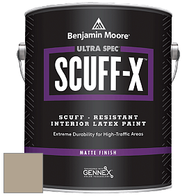 Benjamin Moore 484 Ultra Spec SCUFF-X Interior Matte Finish краска цвет 977 Brandon Beige