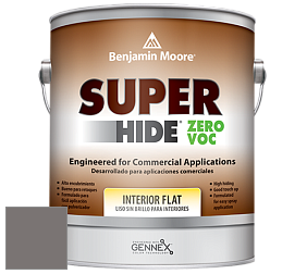 Benjamin Moore 355 Super Hide Zero Voc Interior Flat краска цвет 1462 Gray Mountain