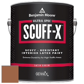 Benjamin Moore 486 Ultra Spec SCUFF-X Interior Satin Finish краска цвет AF-220 