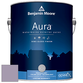 Benjamin Moore Aura 632 Waterborne Exterior Semi-Gloss Finish краска цвет 1383 Iris Bliss