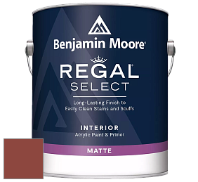 Benjamin Moore 548 IRegal Select Interior Paint - Matte краска цвет 2088-10 Red Oxide