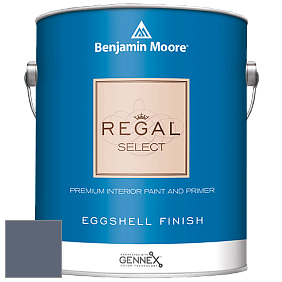 Benjamin Moore 549 Regal Select Waterborne Interior Eggshell Finish краска цвет 1435 Blue Gaspe