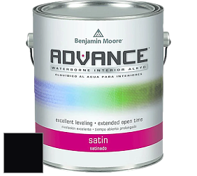 Benjamin Moore 792 Advance Interior Paint-Satin эмаль цвет RAL 9005 
