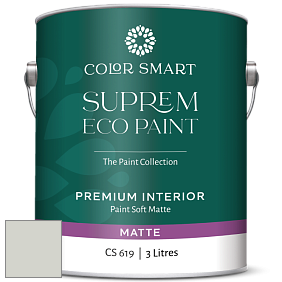 COLOR SMART CS 619 SUPREM ECO PAINT матовая краска цвет OC-52 Gray Owl