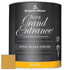 Benjamin Moore Aura 148 Grand Entrance High Gloss эмаль цвет 294 Golden Bounty