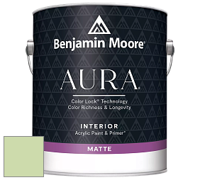 Benjamin Moore Aura 522 Interior Paint - Matte краска цвет 424 Scenic View
