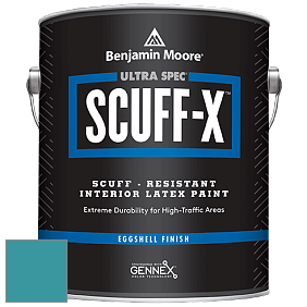 Benjamin Moore 485 Ultra Spec SCUFF-X Interior Eggshell Finish краска цвет 754 Wilmington Spruce