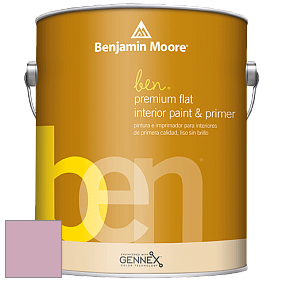 Benjamin Moore Ben W625 Premium Interior Latex Flat краска цвет 2082-50 Damask Rose