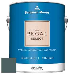 Benjamin Moore 549 Regal Select Waterborne Interior Eggshell Finish краска цвет 721 Vanderberg Blue
