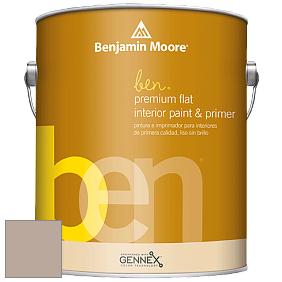 Benjamin Moore Ben W625 Premium Interior Latex Flat краска цвет 997 Baja Dunes
