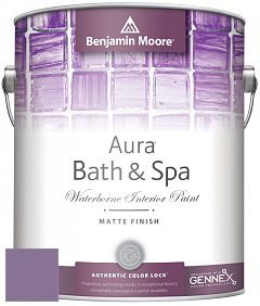 Benjamin Moore Aura 532 Bath & Spa Waterborne Interior Paint Matte Finish краска цвет NCS S 4030-R50B 