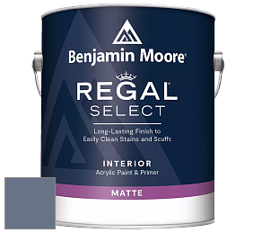 Benjamin Moore 548 IRegal Select Interior Paint - Matte краска цвет 1427 French Violet