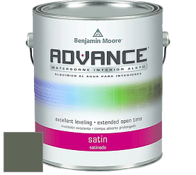 Benjamin Moore 792 Advance Interior Paint-Satin эмаль цвет AF-480 