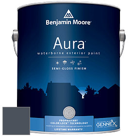 Benjamin Moore Aura 632 Waterborne Exterior Semi-Gloss Finish краска цвет HC-154 BM HC-154