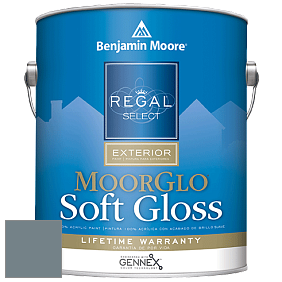 Benjamin Moore W096 Regal Select Exterior Paint-Moor GloSoft Gloss Finish краска цвет AF-555 