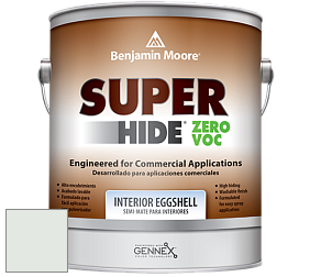 Benjamin Moore 357 Super Hide Zero Voc Interior Eggshell краска цвет 865 Stonewashed