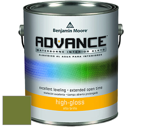 Benjamin Moore 794 Advance Interior Paint-High Gloss глянцевая алкидная эмаль цвет NCS S 3560-G40Y 