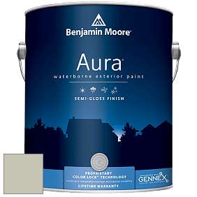 Benjamin Moore Aura 632 Waterborne Exterior Semi-Gloss Finish краска цвет AF-465 