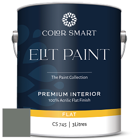 COLOR SMART CS 745 ELIT PAINT глубокоматовая моющаяся краска цвет NCS S 6005-G20Y 
