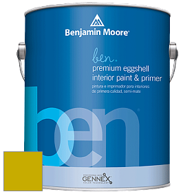 Benjamin Moore Ben W626 Premium Interior Latex Eggshell краска цвет 2024-10 Chartreuse