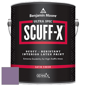 Benjamin Moore 486 Ultra Spec SCUFF-X Interior Satin Finish краска цвет NCS S 4030-R50B 