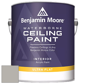 Benjamin Moore 508 Waterborne Ceiling Paint краска для потолков цвет 1473 Gray Huskie