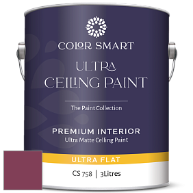 COLOR SMART CS 758 ULTRA CEILING PAINT ультраматовая краска цвет 2076-10 Crushed Velvet