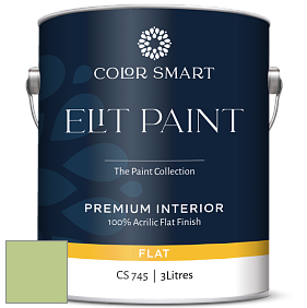 COLOR SMART CS 745 ELIT PAINT глубокоматовая моющаяся краска цвет 425 Lime Twist