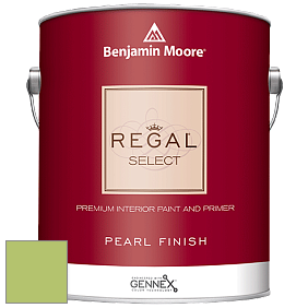 Benjamin Moore 550 Regal Select Waterborne Interior Pearl Finish краска цвет 2029-40 Stem Green
