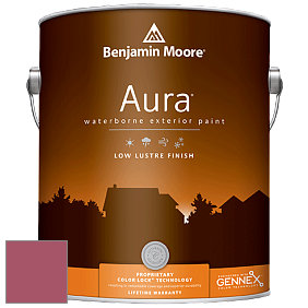 Benjamin Moore Aura 634 Waterborne Exterior Low Lustre Finish краска цвет 2084-30 Rouge