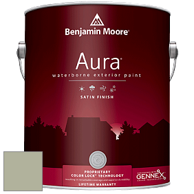 Benjamin Moore Aura 631 Waterborne Exterior Satin Finish краска цвет AF-455 