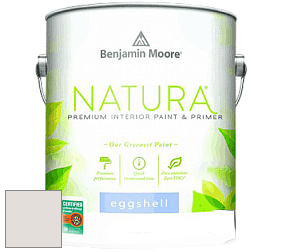 Benjamin Moore 513 Natura Interior Eggshell Finish краска с блеском цвет 1457 White Winged Dove