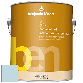 Benjamin Moore Ben W625 Premium Interior Latex Flat краска цвет 834 Bright and Early